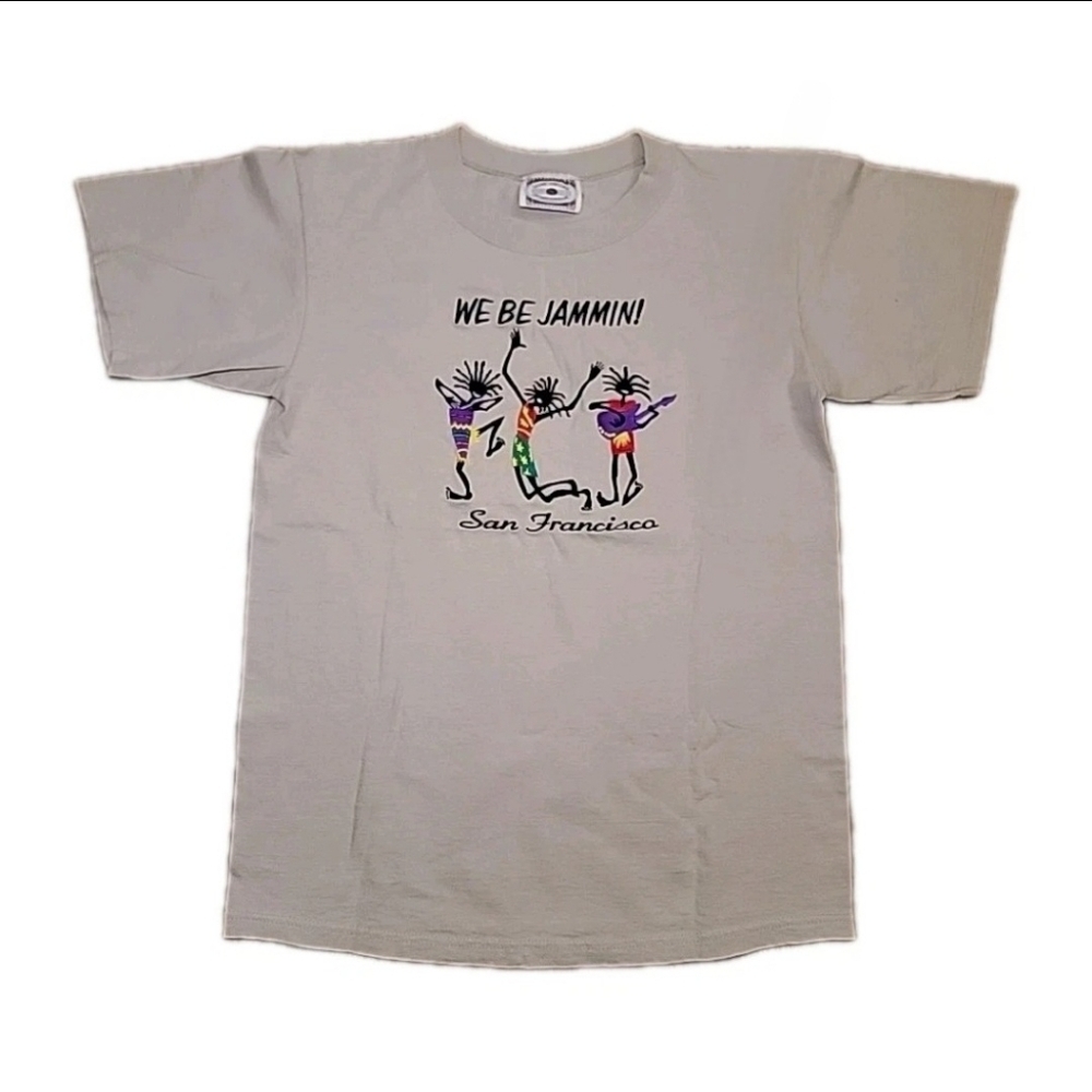 Vintage T-shirt 90s Embroided Size M Made In The USA